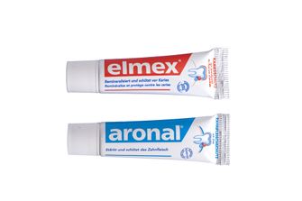 BasicNature Set di spazzolini Elmex/Aronal