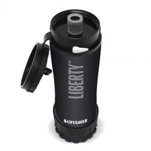 Borraccia Lifesaver con filtro e purificazione, 400 ml, nera