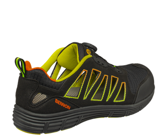 BENNON - Mezze scarpe sportive REBEL S1P ESD ATOP Low, verde