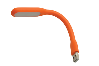 Baladeo PLR949 Gigi - Torcia USB a LED, arancione
