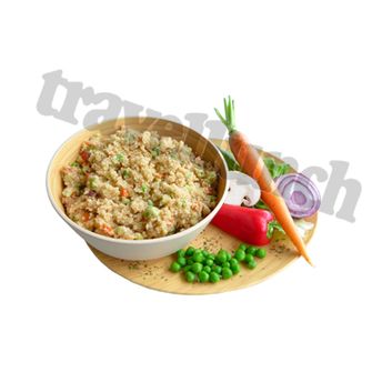 Travellunch 6 pezzi di pasti misti vegetariani da 125 g ciascuno