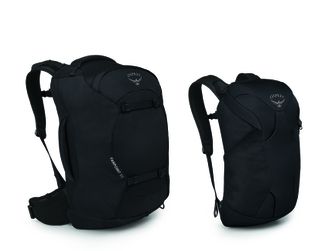 OSPREY borsa FARPOINT 55, nero