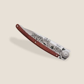 Coltello pieghevole Deejo Tattoo Cherry Blossom coralwood