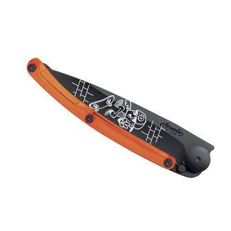 Deejo chiusura coltello Street collezione nero arancio Skate