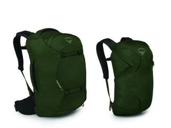 OSPREY borsa FARPOINT 55,  gopher green