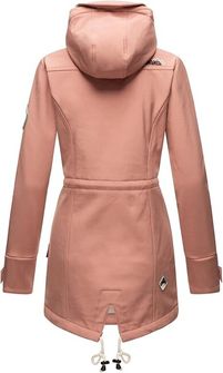 Marikoo Giacca invernale softshell da donna con cappuccio Zimtzicke, terracotta