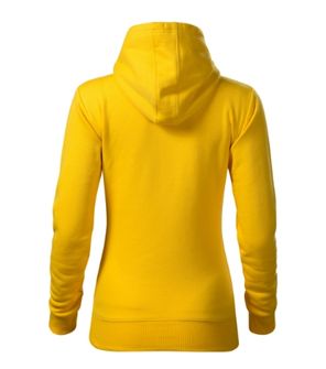 Felpa con cappuccio da donna Malfini Cape, giallo