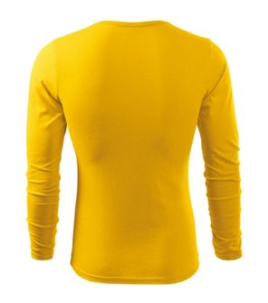 Maglietta a maniche lunghe Malfini Fit-T LS da uomo, giallo