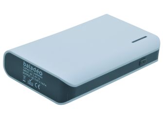 Baladeo PLR904 powerbank S6600 2xUSB, bianco