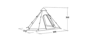 Easy Camp Bolide 400 EasyCamp Tipti-Tent 4 persone verde