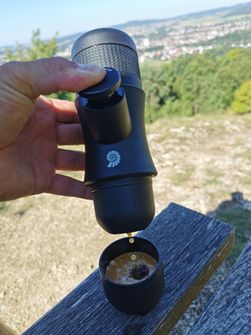 Origin Outdoors Mini-Espresso To-Go, nero