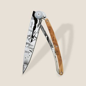 Coltello di chiusura Deejo Tattoo ginepro Arrampicata