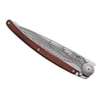 Coltello di chiusura Deejo Tattoo Wing coralwood