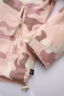 Brandit Giacca a vento Frontzip da donna, candy camo