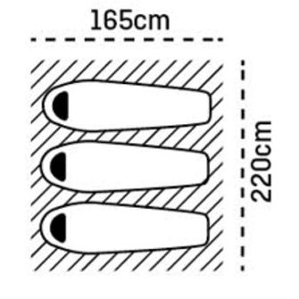 Tenda Salewa Puez Trek per 3 persone