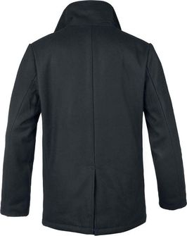 Brandit Pea Coat cappotto da uomo, nero