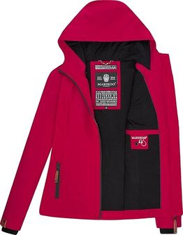 Marikoo Giacca transitoria da donna con cappuccio Brombeere, fucsia