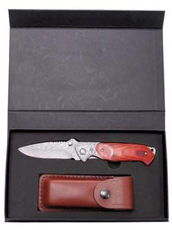 Fox Outdoor, Coltello pieghevole Damast