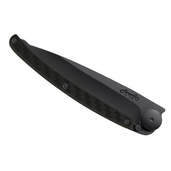 Coltello di chiusura Deejo Carbonio nero composito