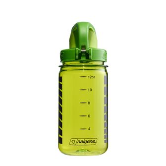 Borraccia per bambini Nalgene Grip-n-Gulp Sustain 0,35 L verde scimmia