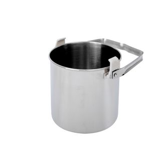 BasicNature Billy Can Pentola in acciaio inox da 1,4 l