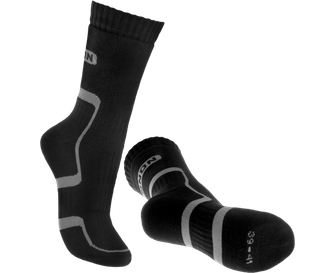 BENNON TREK SOCK calze da trekking, nero/grigio