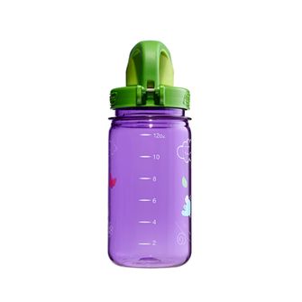 Nalgene Borraccia per bambini Grip-n-Gulp Sustain 0,35 L viola jackalope