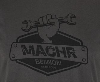 Maglietta BENNON MACHR TOOL grigio