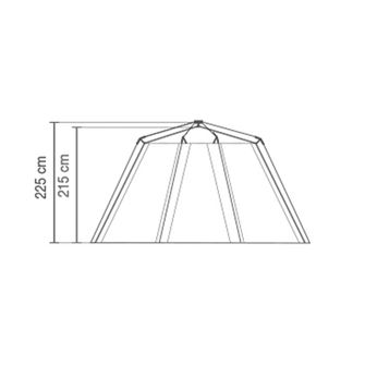 Tenda Coleman Octagon per 8 persone, blu