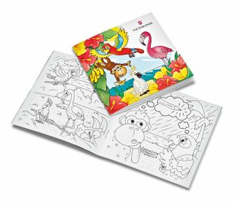 Victorinox My First Animal Edition coltello multifunzione per bambini, pappagallo, 9 funzioni