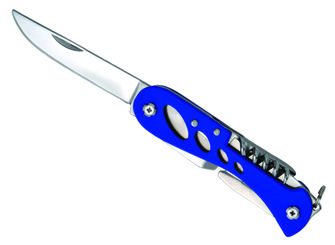 Baladeo ECO163 Coltello multifunzione Barrow blu, 7 funzioni, blu