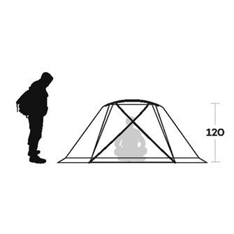 Tenda Ferrino Svalbard per 3 persone, arancione