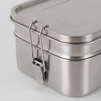 Origin Outdoors Deluxe Double Lunch Box in acciaio inox 1,9 l