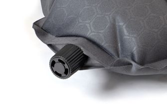 Origin Outdoors cuscino gonfiabile con copertura, grigio 39 x 26 x 8 cm