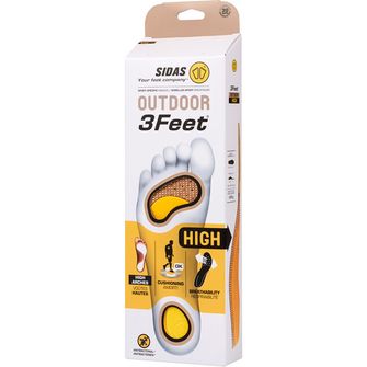 Sidas Solette per scarpe 3Feet Outdoor High