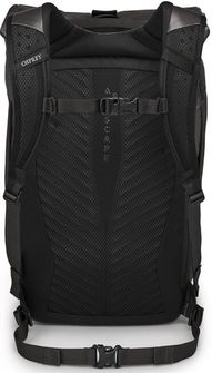 Zaino OSPREY city TRANSPORTER ROLL TOP, nero