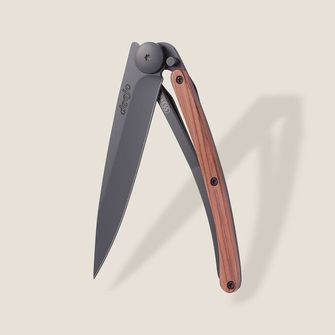 Coltello di chiusura in legno di corallo Deejo