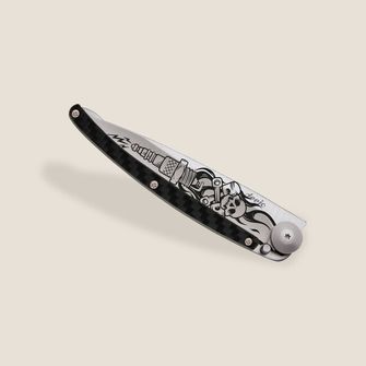 Deejo coltello di chiusura Tattoo fibra Biker