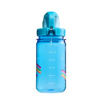 Nalgene Biberon per bambini Grip-n-Gulp Sustain 0,35 L blu unicorno