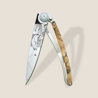 Coltello di chiusura Deejo Tattoo camo Trota