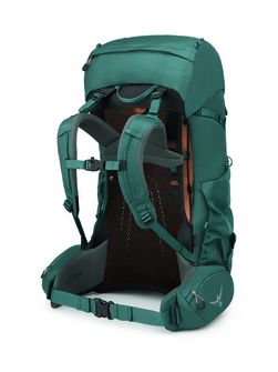 Zaino da trekking OSPREY RENN 65,  cascade blue/melon orange