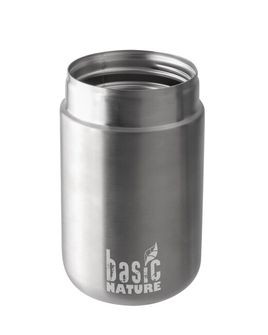 BasicNature Contenitore per alimenti in acciaio inox da 0,4 l