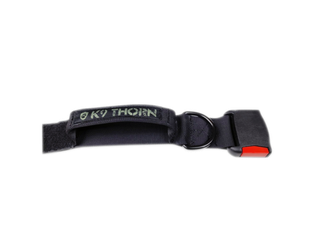 Collare K9 Thorn con fibbia e impugnatura ITW Nexus, nero
