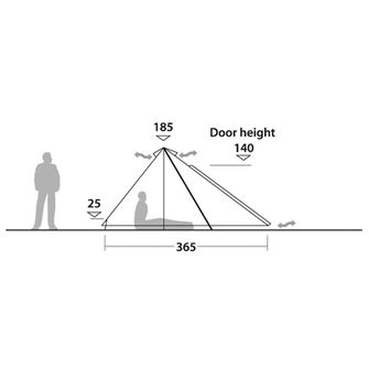 Tenda Robens Fairbanks per 4 persone