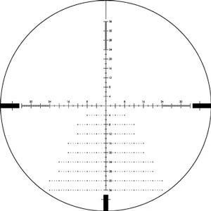 Ottica Vortex Diamondback® Tactical 6-24x50 FFP EBR-2C MOA Riflecope