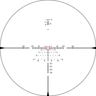 Cannocchiale da puntamento Vortex Razor® HD Gen III 1-10x24 FFP EBR-9 MOA