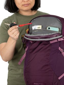 Zaino da trekking OSPREY SPORTLITE 25,  aubergine purple