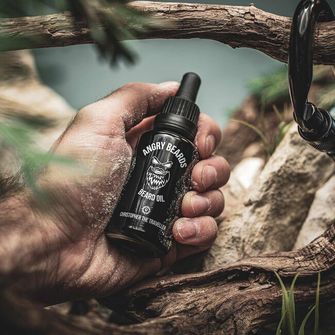 ANGRY BEARDS Jack Saloon Olio per barba e baffi 30 ml