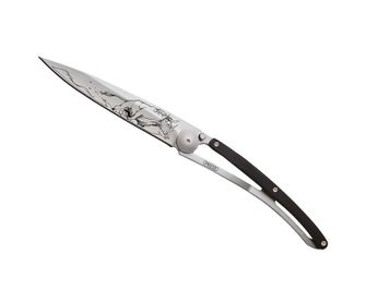 Coltello di chiusura Deejo Tattoo legno Bull