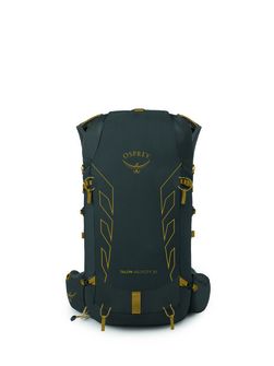 OSPREY zaino da trekking TALON VELOCITY 20,  dark charcoal/tumbleweed yellw